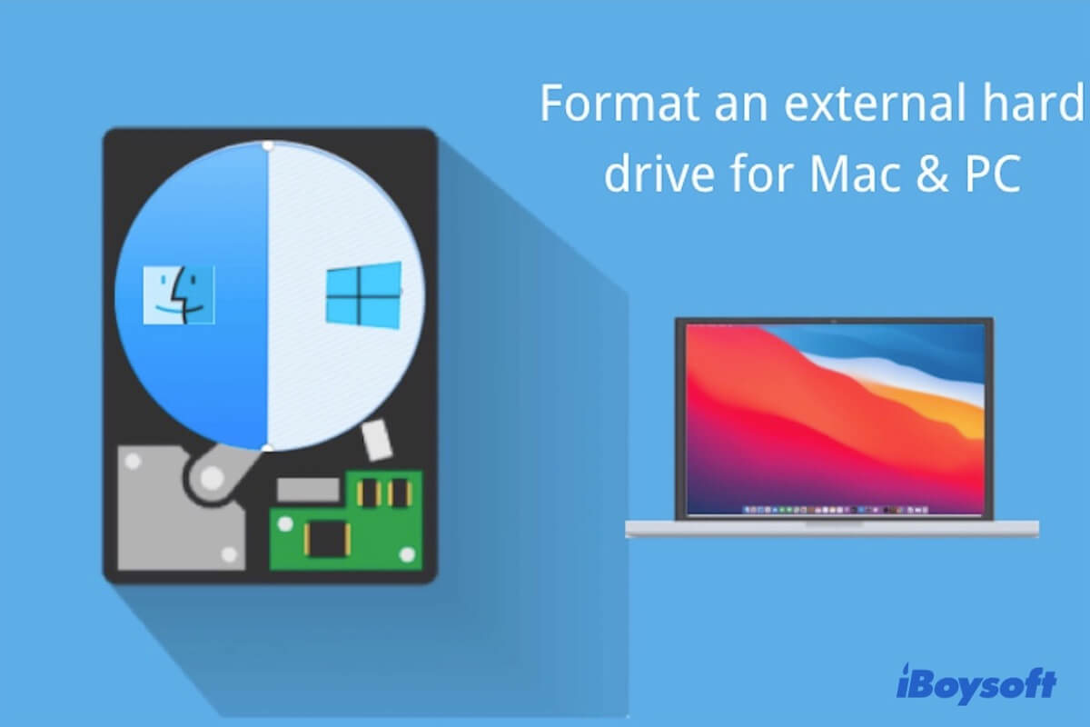 can a mac drive be formated for windows